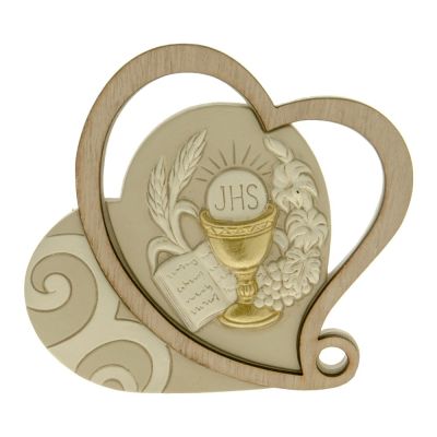 SENTIMENTAL Icona resina PRIMA COMUNIONE 11 cm BOMBONIERA
