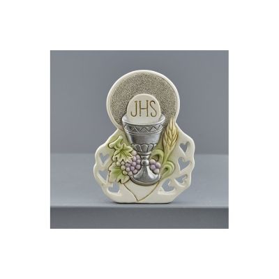 Icona Glitter in resina CALICE COMUNIONE 6x2.3x8 cm BOMBONIERA
