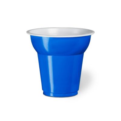 50 BICCHIERI Caffe da 70 cc in plastica colore BLU - made in italy