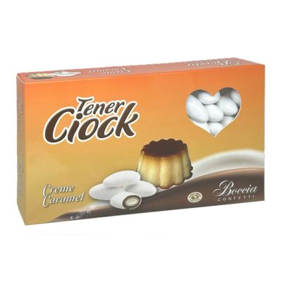 Confetti BOCCIA TENERCIOK CREME CRAMEL Colore BIANCO - 1 KG