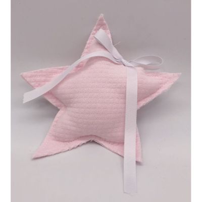STELLA ROSA trapuntino portaconfetti con fiocco 16x16 cm BOMBONIERA