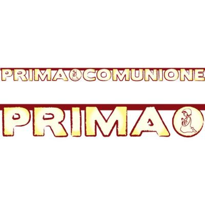 Banner Festone cartoncino PRIMA COMUNIONE 2.81 METRI