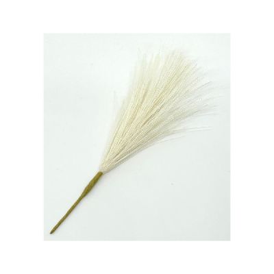 PAMPAS colore PANNA da 12 cm decorazione BOMBONIERA