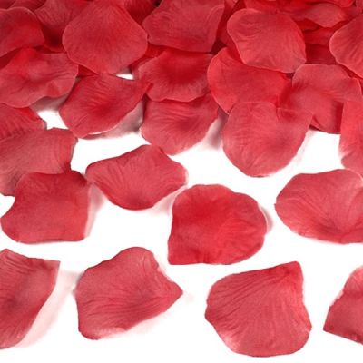 30 Petali di sapone di colore rosso al profumo di ROSA