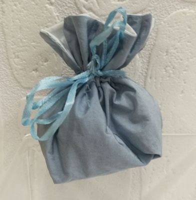 Sacchetto medio Portaconfetti Taffeta acetato CELESTE