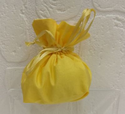 Sacchetto medio Portaconfetti Taffeta acetato GIALLO
