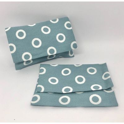 Sacchetto Pochette pois grandi AVION retrò vintage 11x8 cm BOMBONIERA