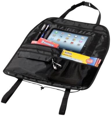 Organizer per sedile auto macchina con vari scomparti e scomparto per Ip