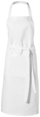 Classico ed elegante grembiule da cucina unisex con 2 tasche