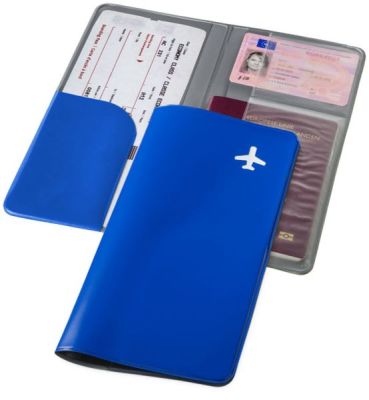 Economico portafoglio da viaggio in pvc colorato