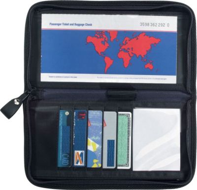 Portafoglio da viaggio uomo unisex economico in poliestere