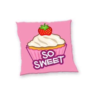 Cuscino CUPCAKE SO SWEET ROSA 35 x 35 cm