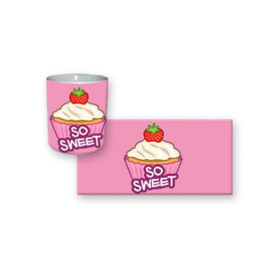 Tazza mug colozione in ceramica design CUPCAKE SO SWEET