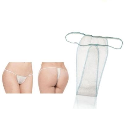 100 Pezzi TANGA Monouso estetica donna in TNT - taglia unica