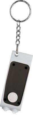 Portachiavi con torcia luce led e penna a sfera