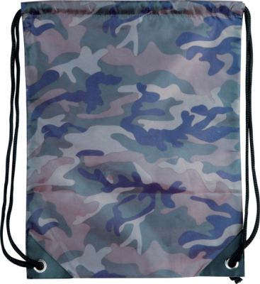 Zaino zainetto sacca stile militare mimetico chiusura a coulisse