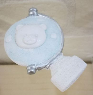 Globo mappamondo orsetto bambino celeste calamita magnete
