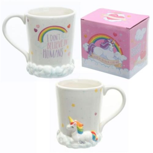 TAZZA UNICORNO TRA LE NUVOLE MUG301