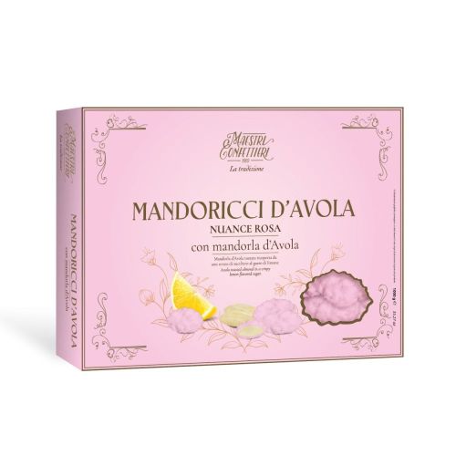 Confetti MAXTRIS MANDORICCI AVOLA NUANCE al Limone colore ROSA 1 KG