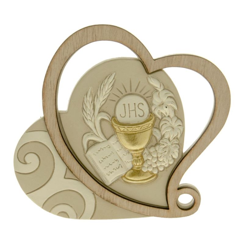 SENTIMENTAL Icona resina PRIMA COMUNIONE 11 cm BOMBONIERA