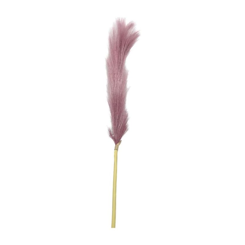 Fiore Artificiale Stelo di PAMPAS colore ROSA ANTICO 120 cm