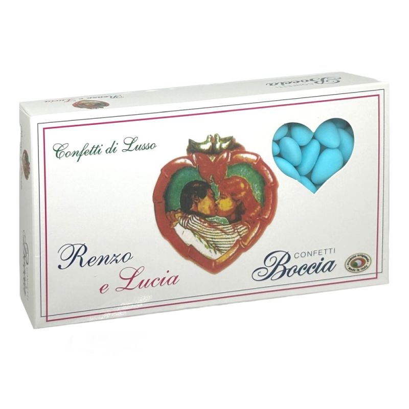 Confetti BOCCIA Confetti alla Mandorla Naturale - CELESTE - 1 KG