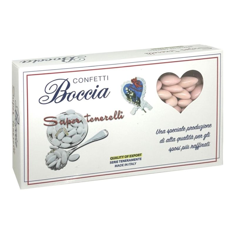 Confetti BOCCIA Confetti alla Mandorla Naturale - ROSA CIPRIA - 1 KG
