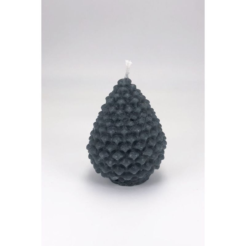 Candela PIGNA colore OTTANIO 10 cm BOMBONIERA