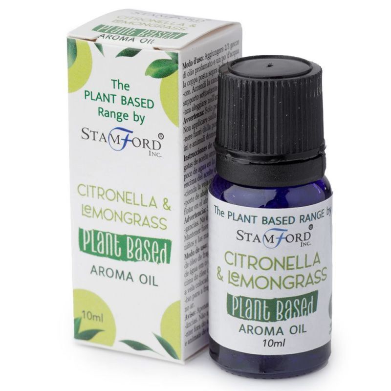 Olio Aromatizzato Stamford di Alta Qualità 10ml - CITRONELLA e LEMONGRAS