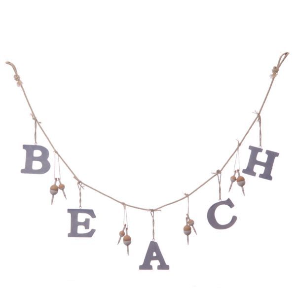 Decorazione da Appendere BEACH spiaggia e Boe 103 cm