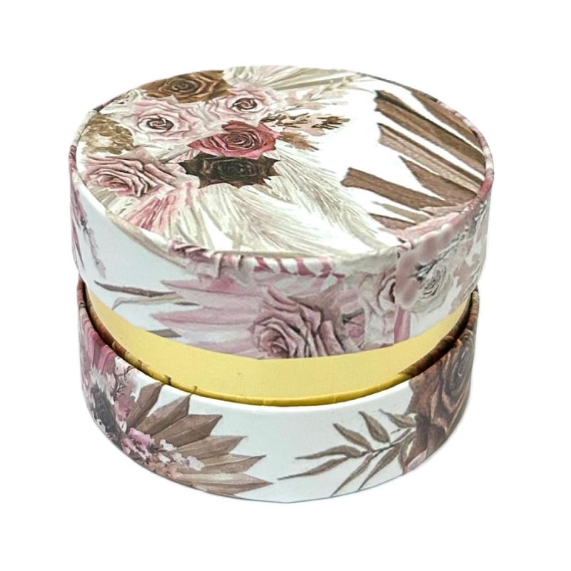 Scatola degustazione portaconfetti FLOWER 8x8x5 cm BOMBONIERA